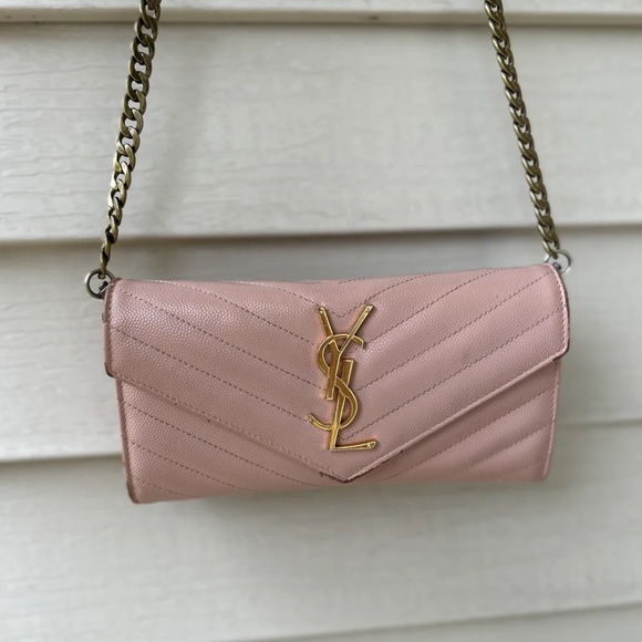100% GUARANTEED AUTHENTIC YSL Wallet on Chain - Picture 3 of 10
